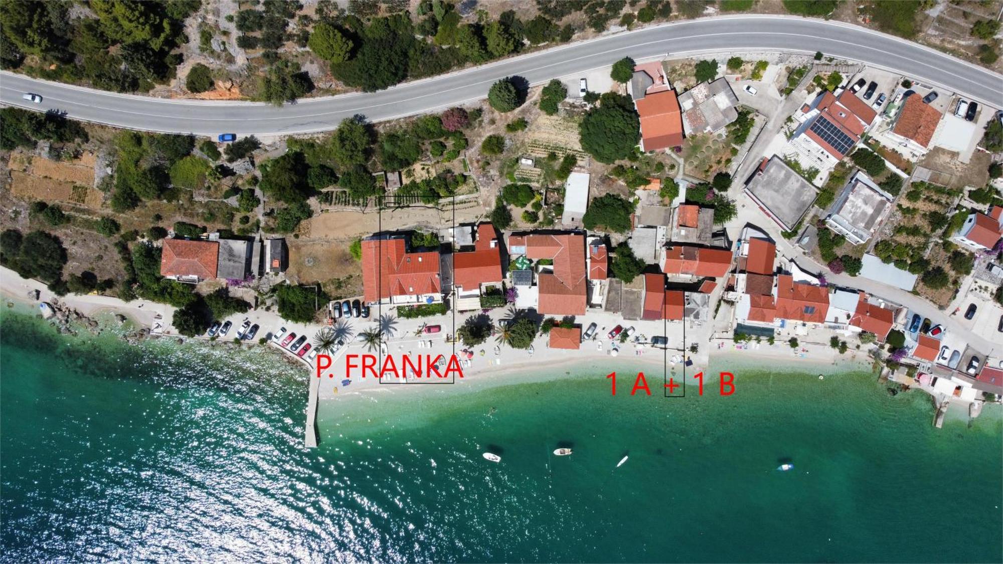 Apartments Pansion Franka Brist Exterior foto